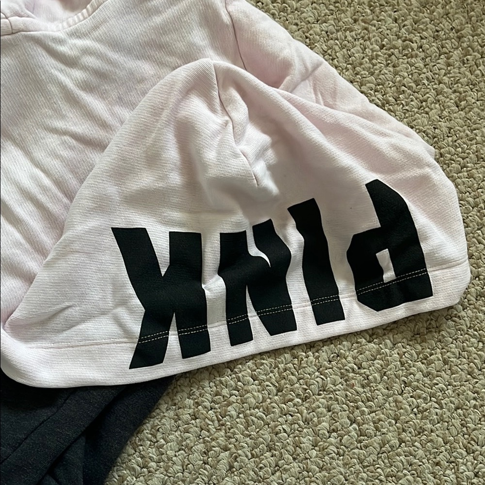 Pink Colorblock Zip-Up Hoodie - Picture 4 of 4